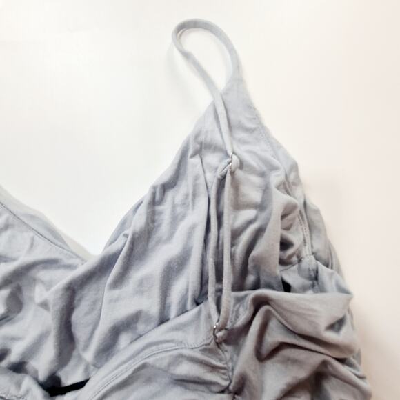 Michael Costello x REVOLVE Freya Midi Dress in Baby Blue XL - Picture 7 of 10